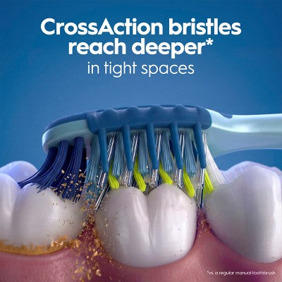 Oral-B Cross Action All-In-One Soft Manual Toothbrush