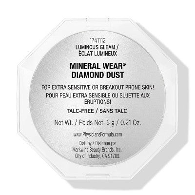 Physicians Formula Mineral Wear Diamond Glow Dust Powder - 0.21oz