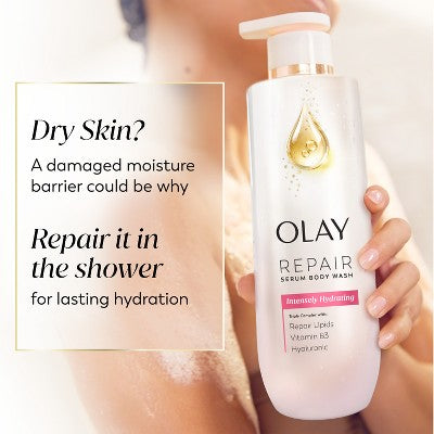 Olay Cleansing & Nourishing Body Wash with Vitamin B3 and Hyaluronic Acid