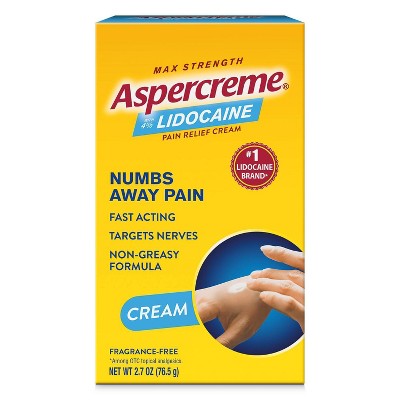 Aspercreme Lidocaine Pain Relieving Creme - 2.7oz