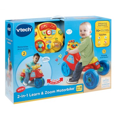 VTech 2-in-1 Learn & Zoom Motorbike