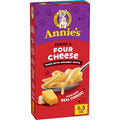 Annie's Penne & Four Cheese Mac and Cheese - 5.5oz: No Artificial Preservatives, No High Fructose Corn Syrup, Whole Grain