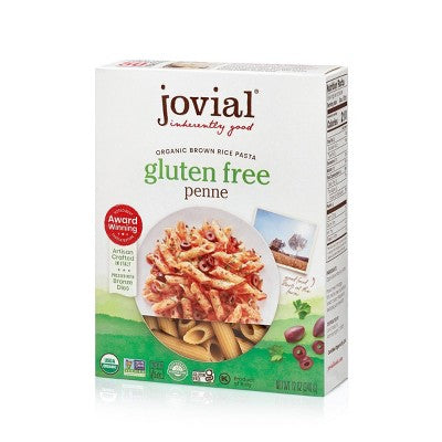 Jovial Organic Gluten-Free Brown Rice Penne - 12oz