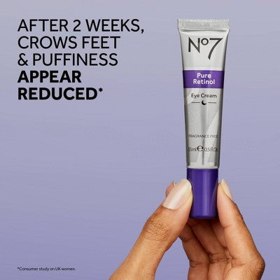No7 Pure Retinol Eye Cream - 0.5 fl oz