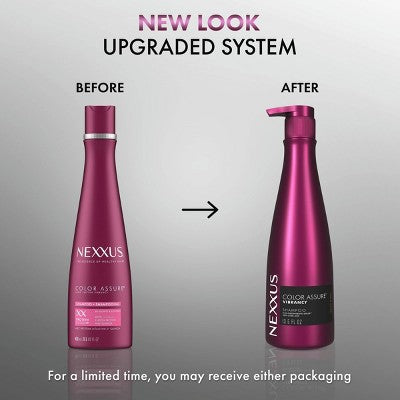 Nexxus Color Assure Shampoo for Color-Treated Hair with Elastin Protein and Quinoa - Sulfate Free - 13.5 fl oz