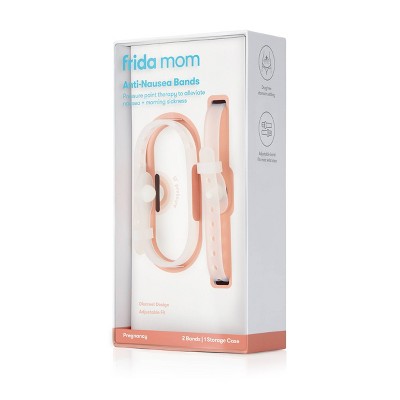 Frida Mom Anti-Nausea Bands- Pressure Point Therapy For Morning Sickness Pregnancy Relief - 2ct