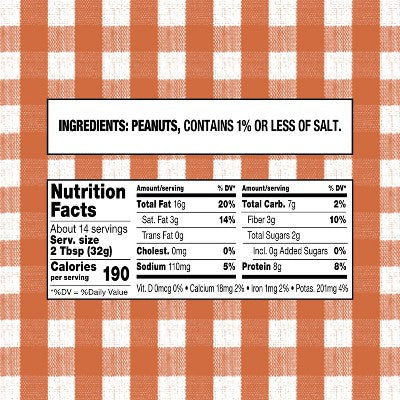 Smucker's Natural Creamy Peanut Butter - 16oz