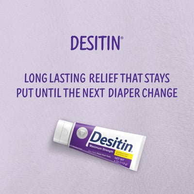 Desitin Maximum Strength Baby Diaper Rash Cream with Zinc Oxide - 2oz