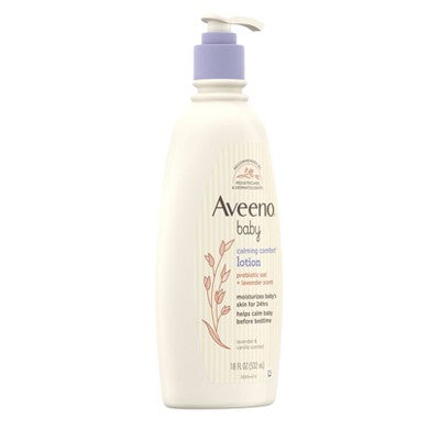Aveeno Baby Calming Comfort Moisturizing Body Lotion - Lavender & Vanilla Scents