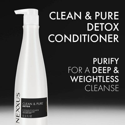 Nexxus Clean & Pure Nourishing Detox Conditioner with Elastin Protein and Marine Minerals