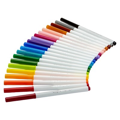 Crayola 20ct Super Tips Washable Markers, Kids School Supplies, Art Classroom Must Haves for Teachers, Coloring Gift, Ages 3+