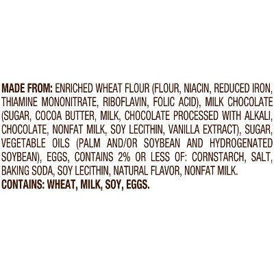 Pepperidge Farm Milano Milk Chocolate Cookies - 6oz/15ct: No Artificial Preservatives, No Artificial Colors, Easter Or Valentine's Day