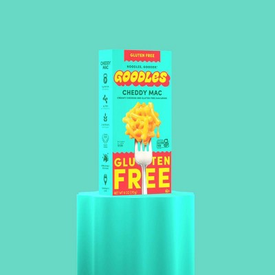 Goodles Cheddy Mac Gluten Free Mac & Cheese - 6oz: Clean Label Project Certified, Prebiotic/Probiotic