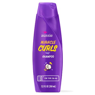 Aussie Paraben-Free Miracle Curls Shampoo with Coconut and Jojoba Oil