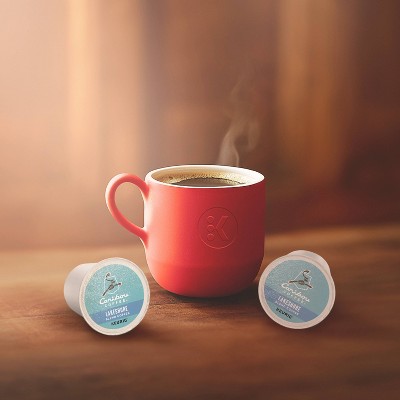 Caribou Coffee Lakeshore Blend Keurig K-Cup Coffee Pods - Medium Roast - 24ct