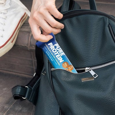 Pure Protein Chocolate Salted Caramel High Protein Snack Protein Bar - 19g Protein - 12ct
