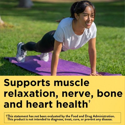 Nature Made Magnesium Oxide 250mg Muscle, Nerve, Bone & Heart Support Supplement Tablets - Gluten-Free, 200ct
