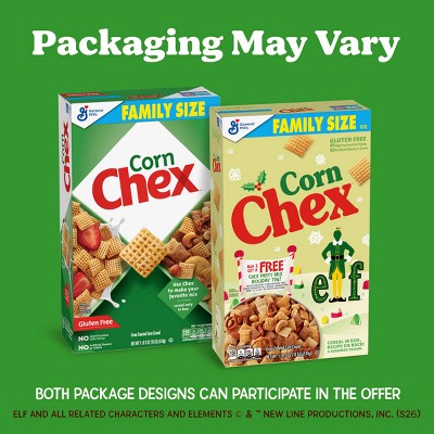 General Mills Size Corn Chex Cereal - 18oz: Gluten-Free, No Artificial Flavors