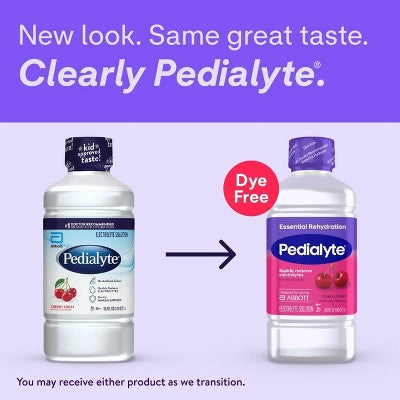 Pedialyte Electrolyte Solution Hydration Drink