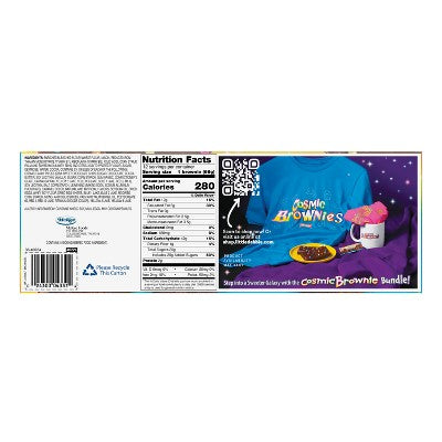 Little Debbie Cosmic Brownies - 28oz/12ct: Chocolate Icing, Sprinkles