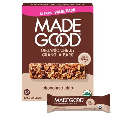 MadeGood Granola Bar - 10.2oz/12ct