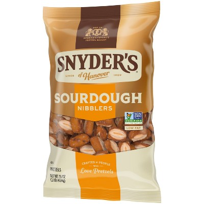 Snyder's of Hanover Pretzels Sourdough Nibblers Family Size - 16oz
