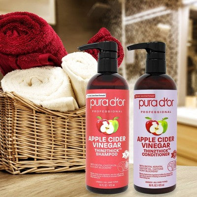 Pura d'or Apple Cider Vinegar Thin2Thick Conditioner