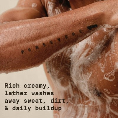 Papatui Men's Sulfate-Free Exfoliating and Hydrating Body Wash - Lush Coconut