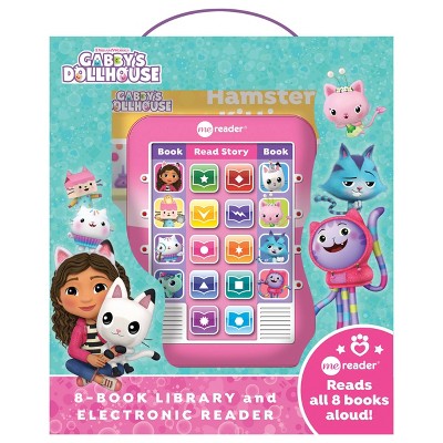 DreamWorks Gabby's Dollhouse: Me Reader 8-Book Library and Electronic Reader Sound Book Set