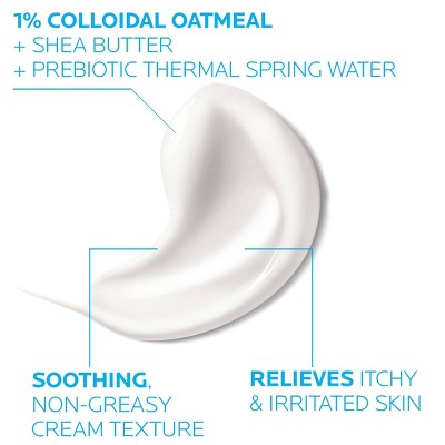 La Roche Posay Lipikar Eczema Soothing Relief Body & Face Cream Unscented - 6.76 fl oz