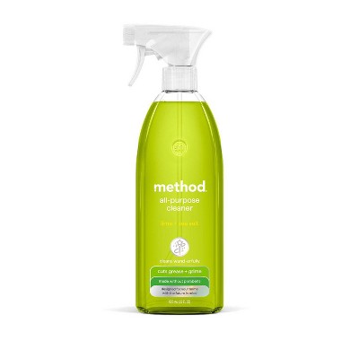 Method Lime + Sea Salt Cleaning Products All Purpose Cleaner: Hypoallergenic, Phosphate-Free, 28 fl oz Spray