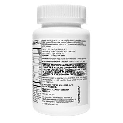 Women's 50+ Multivitamin Dietary Supplement Tablets- 100ct - up&up™
