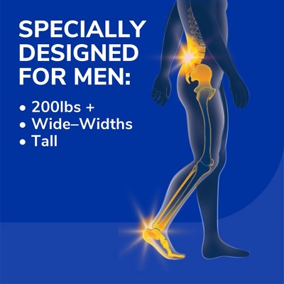 Dr. Scholl's Heavy Duty Support Shoe Insoles for Men - 1 Pair - Size 8-14