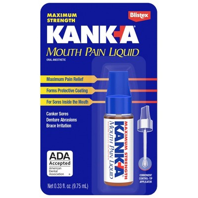 Kanka Mouth Pain Maximum Strength Gel - 0.33 fl oz