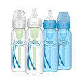 Dr. Brown's 8oz Anti-Colic Options+ Narrow Baby Bottle with Level 1 Slow Flow Nipple - 4pk - 0m+