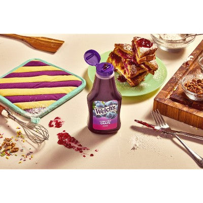Welch's Squeeze Concord Grape Jelly - 20oz: No Artificial Colors, No Artificial Flavors