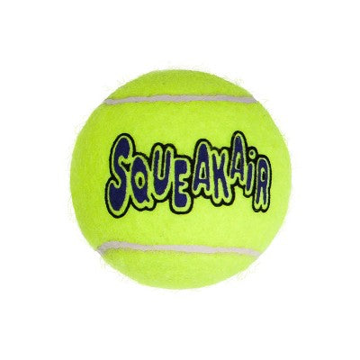 KONG SqueakAir Tennis Ball Dog Toy - Yellow