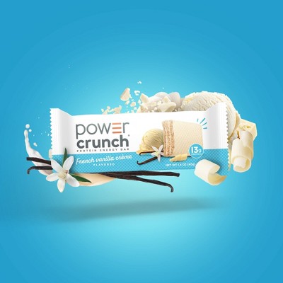 Power Crunch Wafer French Vanilla Whey Protein Energy Bars - 14g Protein - 5ct