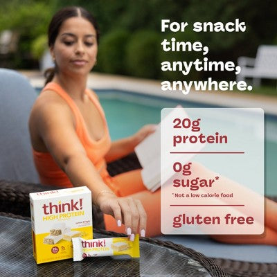 think! High Protein Lemon Delight Bars
