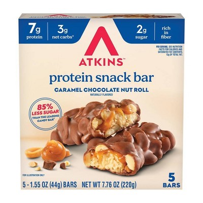 Atkins Caramel Chocolate Nut Roll