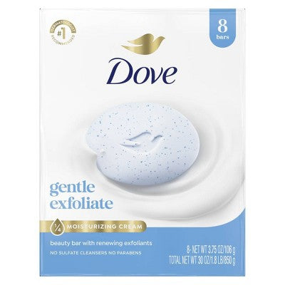 Dove Beauty Gentle Exfoliating Beauty Bar Soap