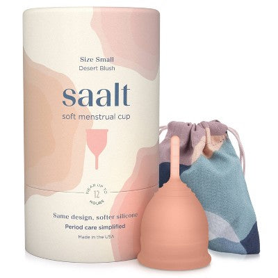 Saalt Soft Menstrual Cup - Desert Blush - Small