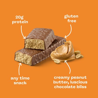 think! High Protein Creamy Peanut Butter Bars