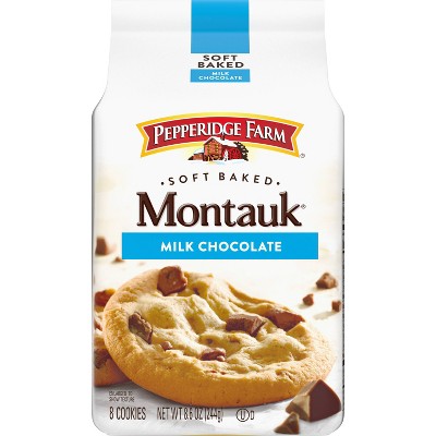Pepperidge Farm Montauk Soft Baked Milk Chocolate Cookies - 8.6oz: No Artificial Colors