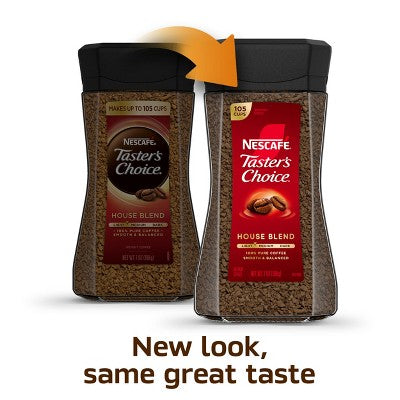 Nescafe Taster's Choice House Blend Light Roast Instant Coffee - 7oz
