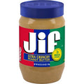 Jif Extra Crunchy Peanut Butter - 40oz: Gluten-Free, No Preservatives