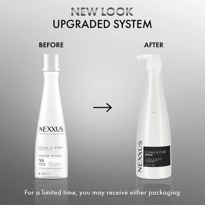 Nexxus Clean & Pure Nourishing Detox Conditioner with Elastin Protein and Marine Minerals
