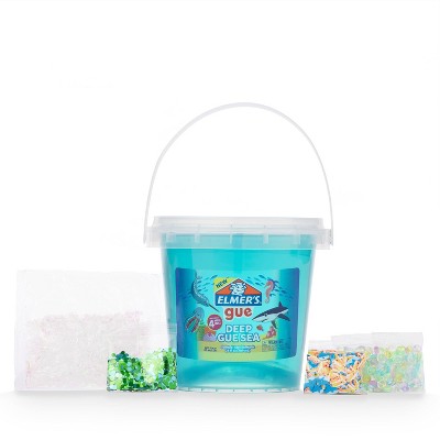 Elmer's Gue 1.5lb Deep Gue Sea Premade Slime Kit with Mix-Ins: Science Focus, Includes Storage Container & Instructions