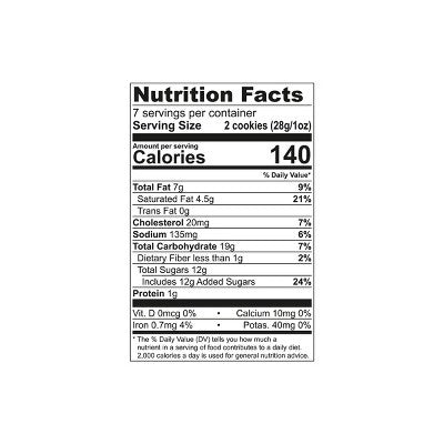 Tate's Bake Shop Gluten Free Chocolate Chip Cookies - 7oz
