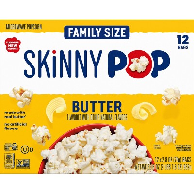 SkinnyPop Microwave Popcorn 16 CT